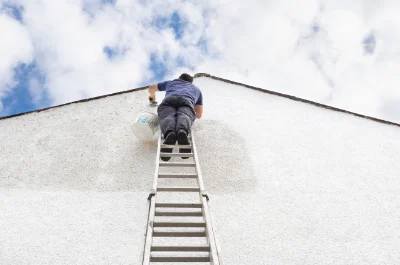 Peinture extérieure à Villevallier — façades et ravalement